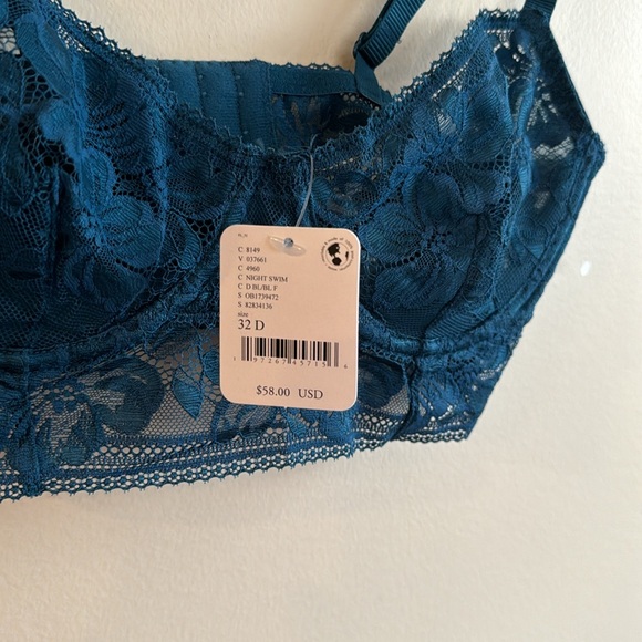 free people  SORRENTO DEMI LONGLINE BRA . - Picture 6 of 6
